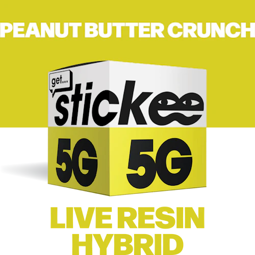 STICKEE | Peanut Butter Crunch | 5G | Live Resin Concentrate