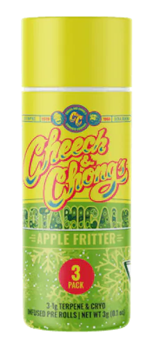 Cheech & Chong - 3-Pack 1g Infused Prerolls - Apple Fritter
