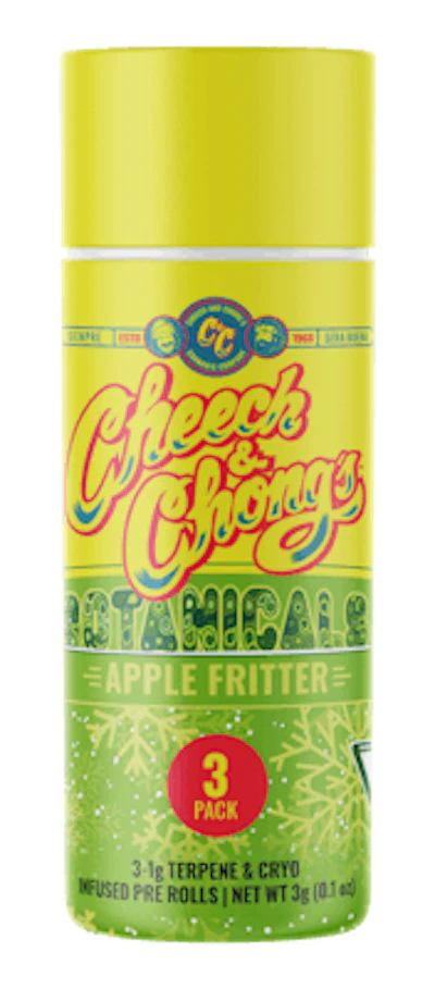 Cheech & Chong - 3-Pack 1g Infused Prerolls - Apple Fritter