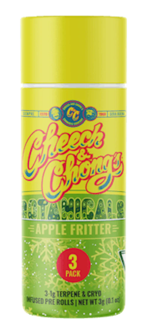 Cheech & Chong - 3-Pack 1g Infused Prerolls - Apple Fritter
