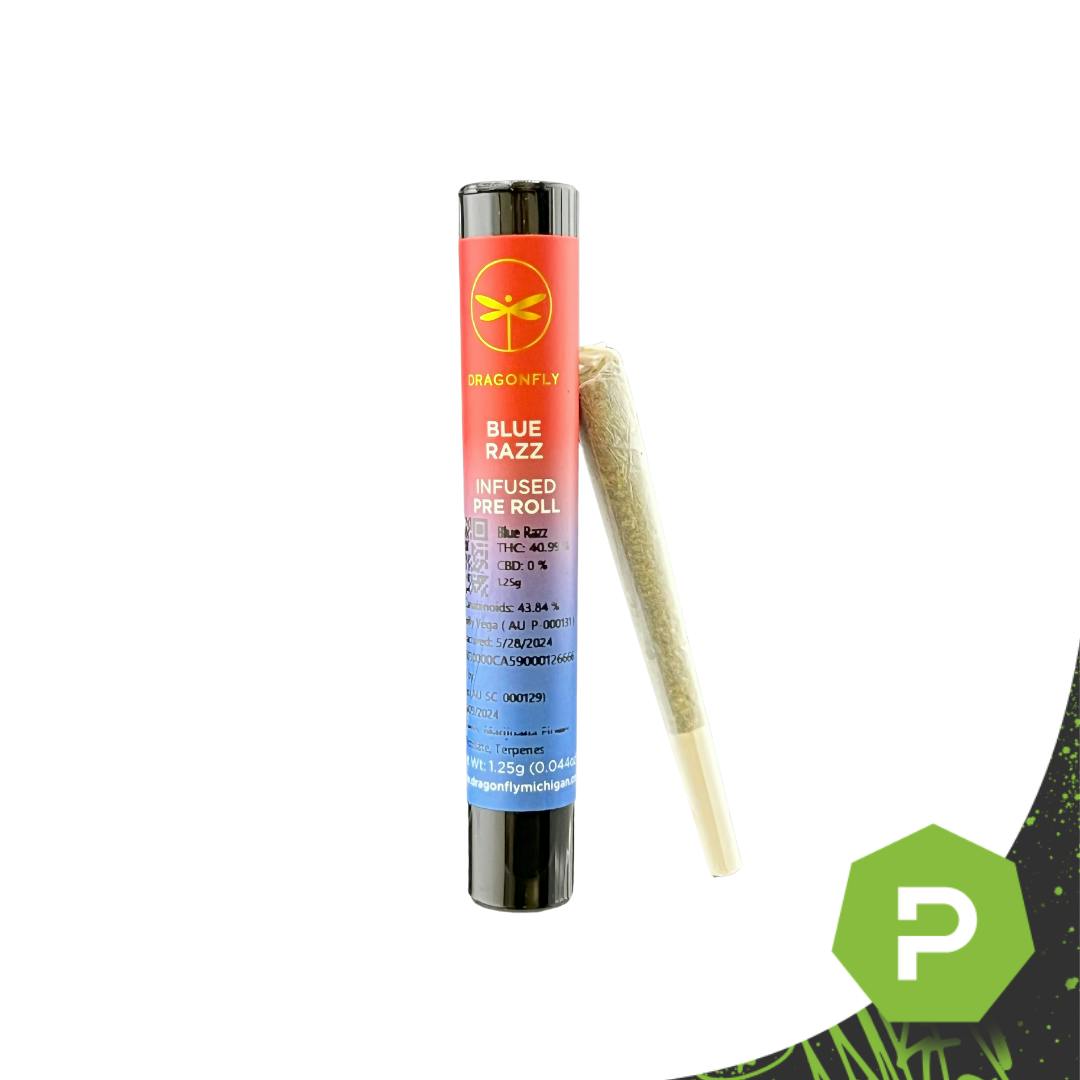 Dragonfly Dragonfly Infused Pre-Roll | Blue Razz