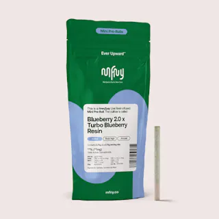 Blueberry 2.0 x Turbo Blueberry Live Resin Infused Pre-Roll | .75g | 1 pk