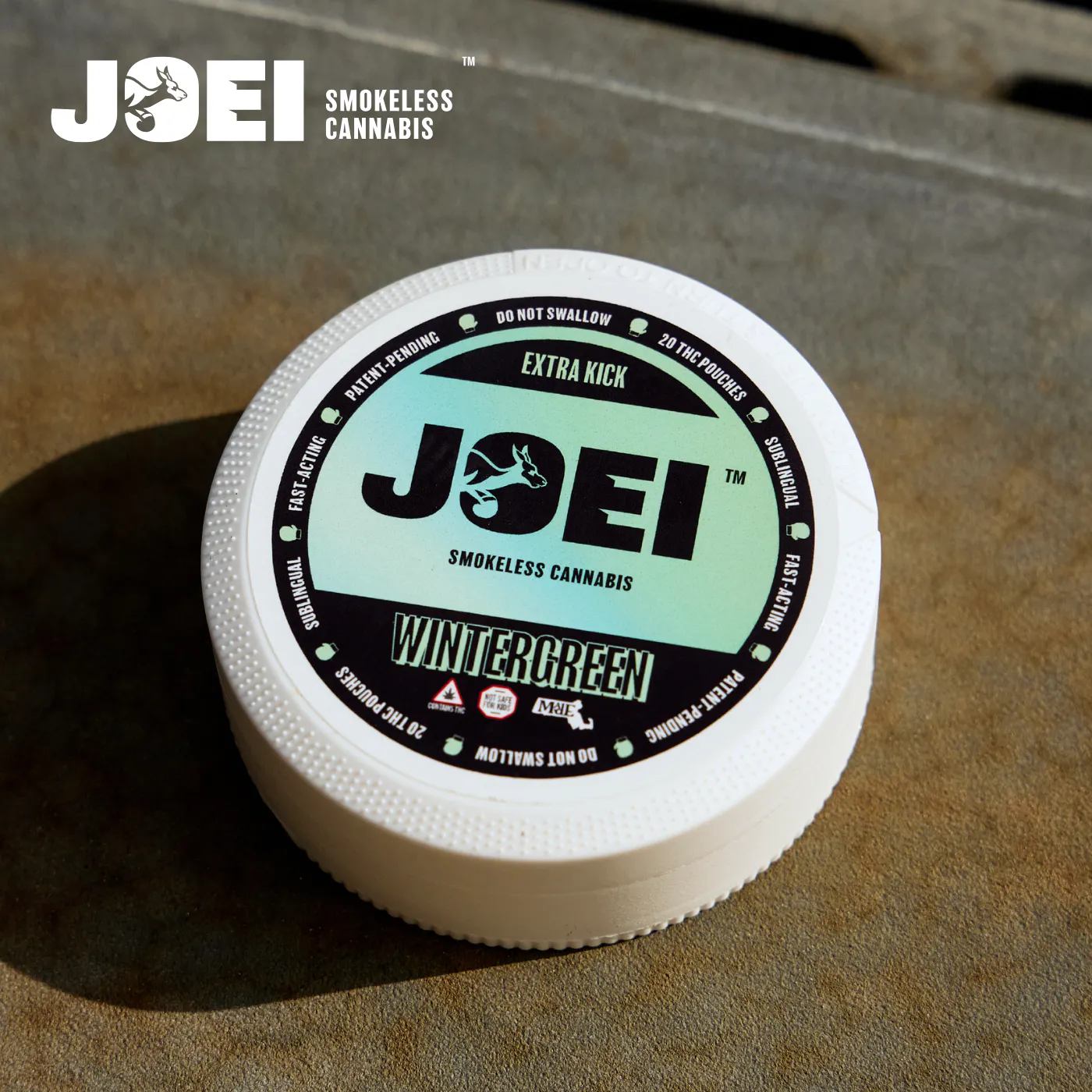 JOEI Wintergreen Extra Kick THC Pouch 25 mg | Fast-Acting