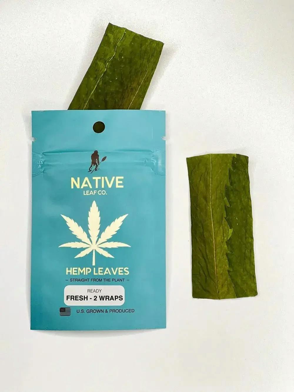 Native Leaf Co. - Fresh Hemp Leaf Wraps 2-Pack
