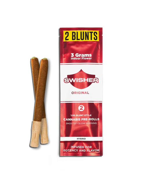 Swisher - 2-Pack 1.5g Infused Blunts - Original (H)