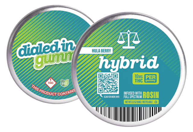 Enjoy our full spectrum rosin Hybrid gummies. Crafted in 10mg doses, each pack contains 10 gummies, featuring a rotation of 10 mouthwatering flavors with award winning taste and texture.