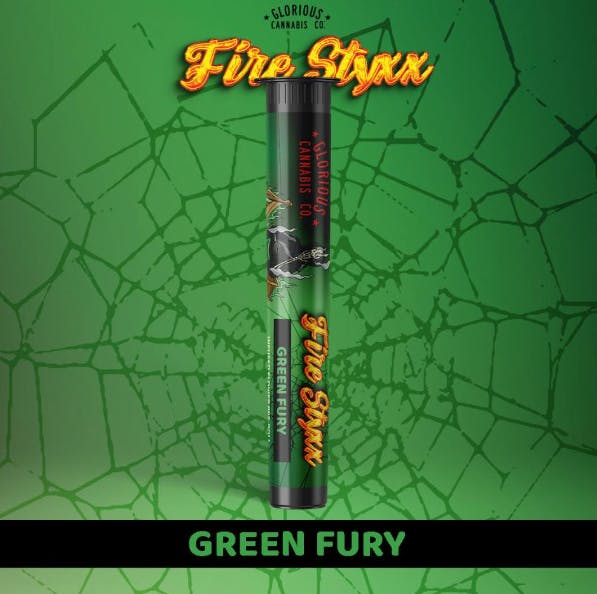 Product: Green Fury | Infused Fire Styxx | Simpler Daze