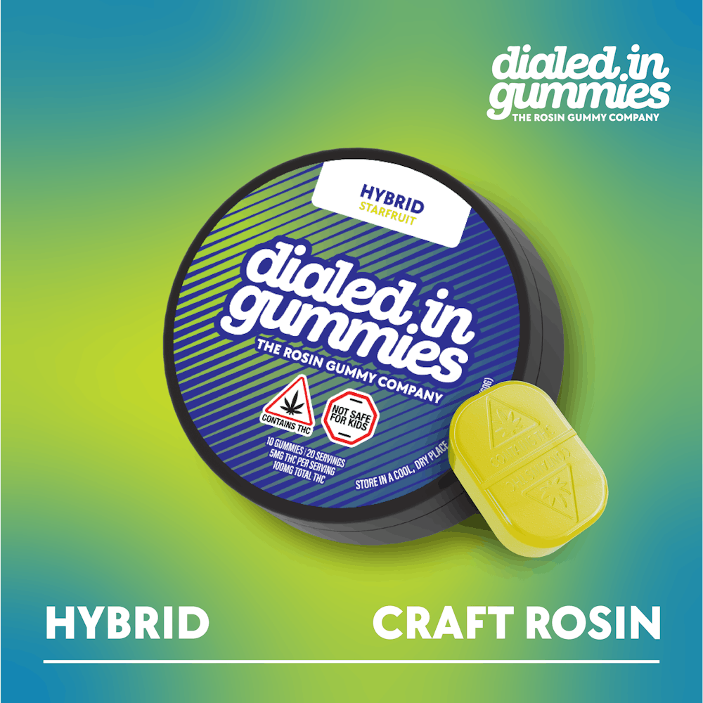 Product Starfruit - Rosin Gummies - 100MG