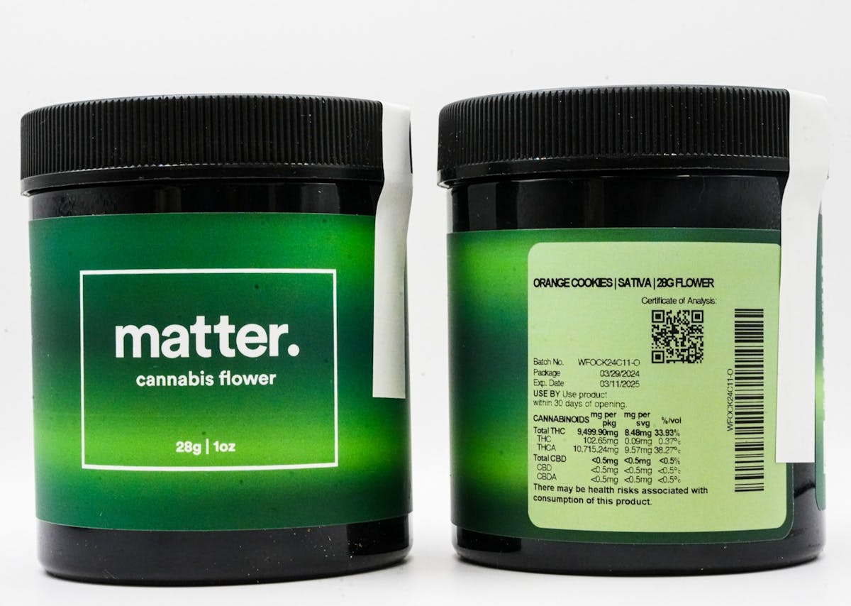 Photo of Matter | Flower | Orange Cookies 1oz