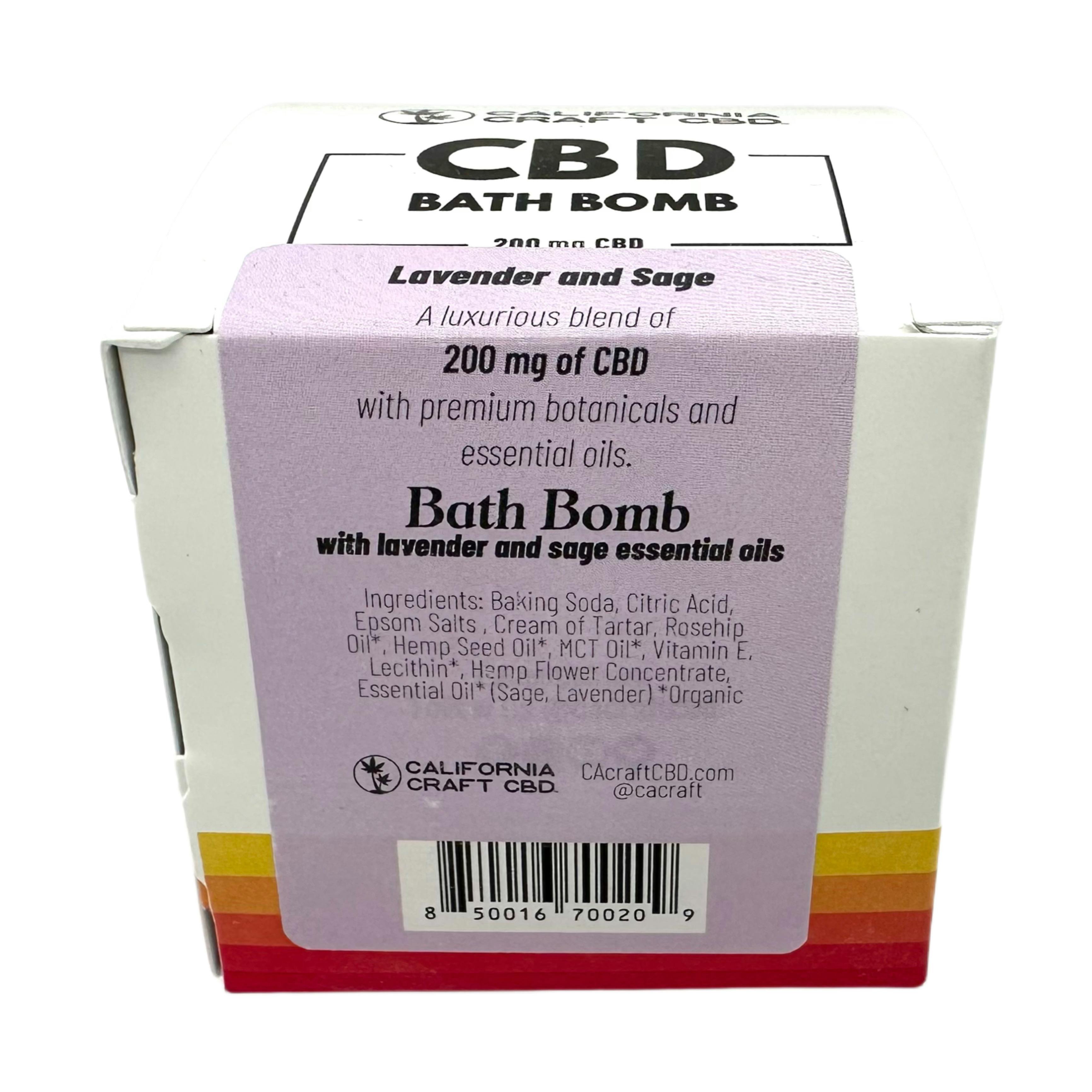 image of CBD Lavender | Bath Bomb