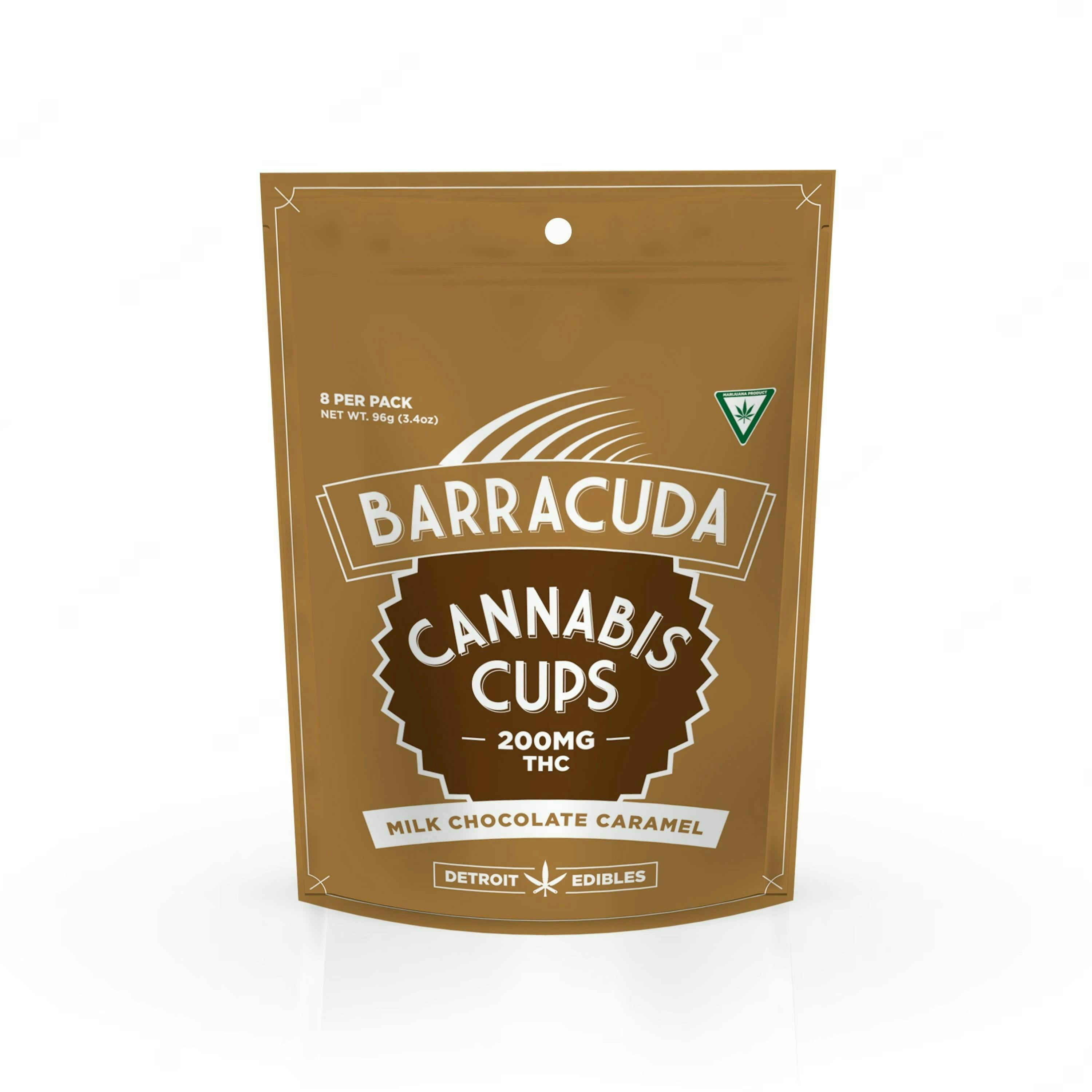 Barracuda - 200mg Cups - Milk Chocolate Caramel