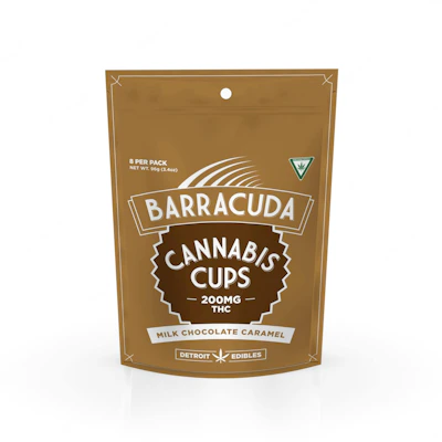 Barracuda - 200mg Cups - Milk Chocolate Caramel