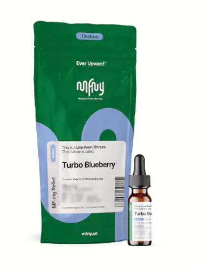 Oral Liquids | MFNY | Live Resin Tincture | Turbo Blueberry