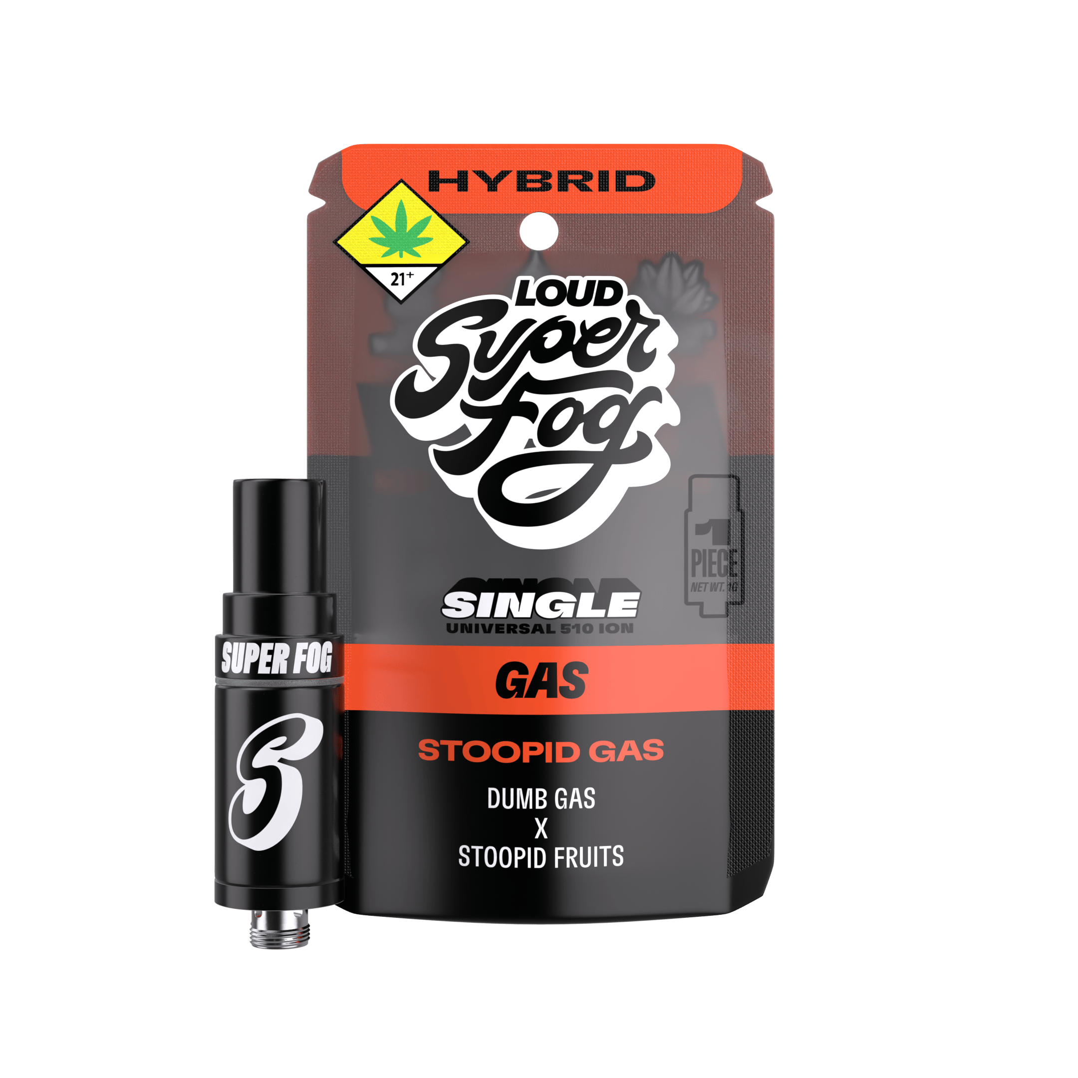 LOUD 1g Ion Tank - Stoopid Gas