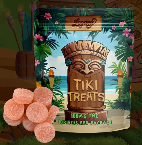 Tiki Treats Gummies 100mg 10pk