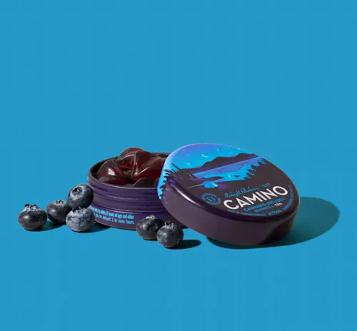 Midnight Blueberry Sleep Camino Gummies | 100mg-1