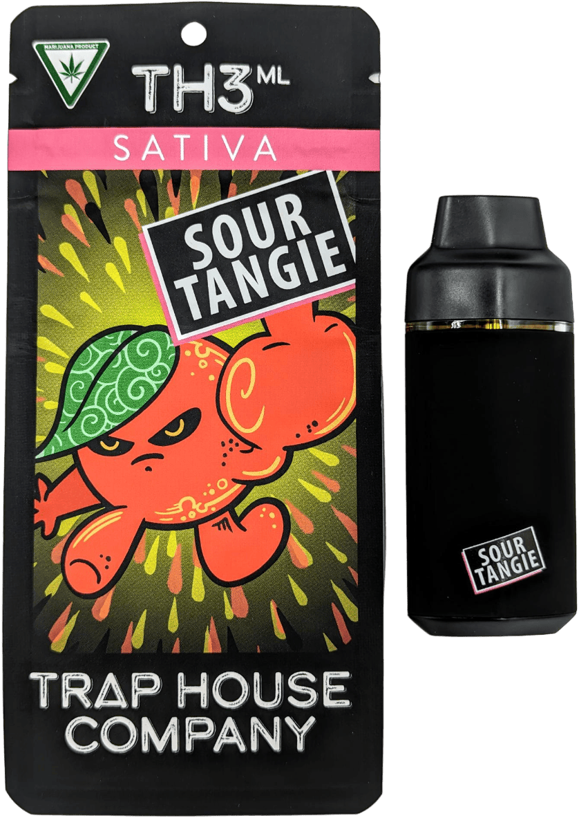 Trap House TH3 Disposable Sour Tangie | Premier Cannabis