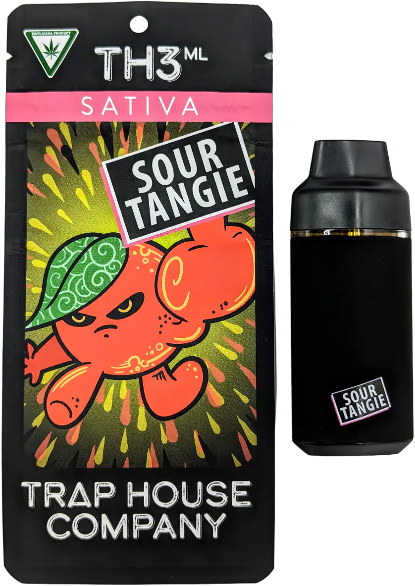 Trap House TH3 Disposable Sour Tangie | Premier Cannabis - Saginaw
