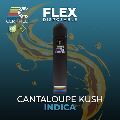 Certified: Cantaloupe Kush – Flex Disposable 1g-active