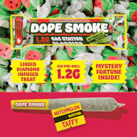 DOPE SMOKE | Watermelon Taffy | Liquid Diamond Infused Joint | 1.2G - product image at King of Budz