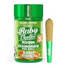 ISLAND PAPAYA 5PK INFUSED PREROLLS