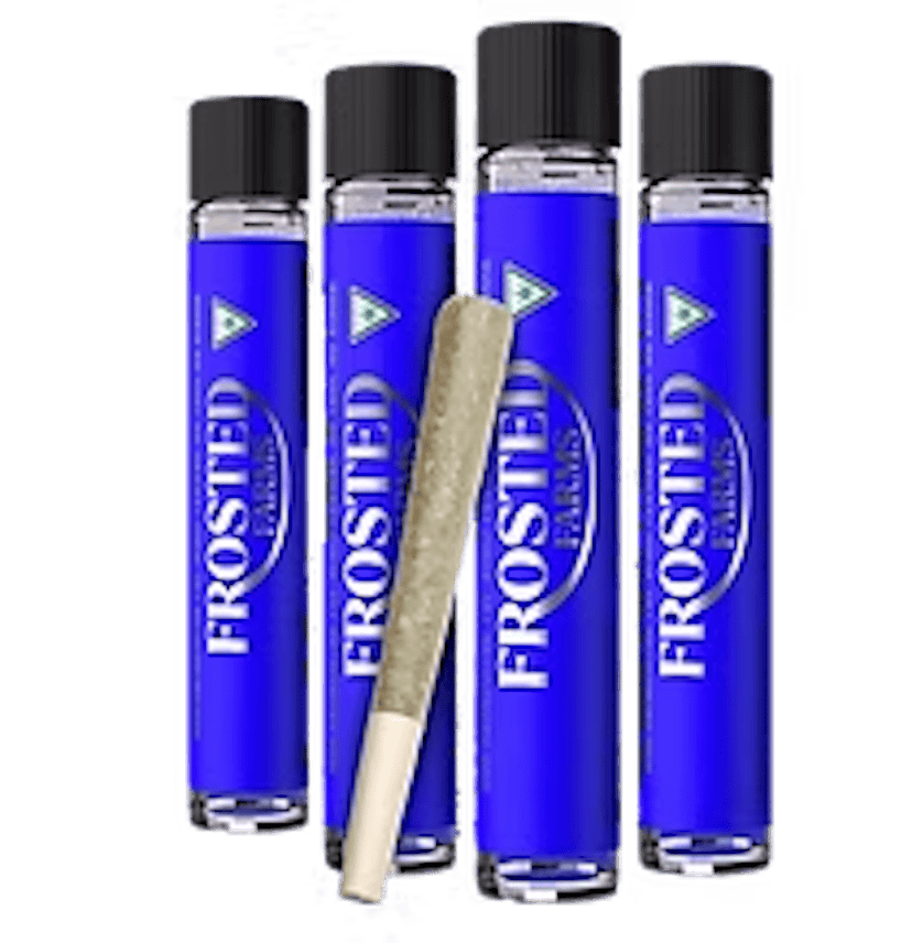 FROSTED FARMS INFUSED BUBBLE HASH PRE-ROLL | BUBBLE  BATH