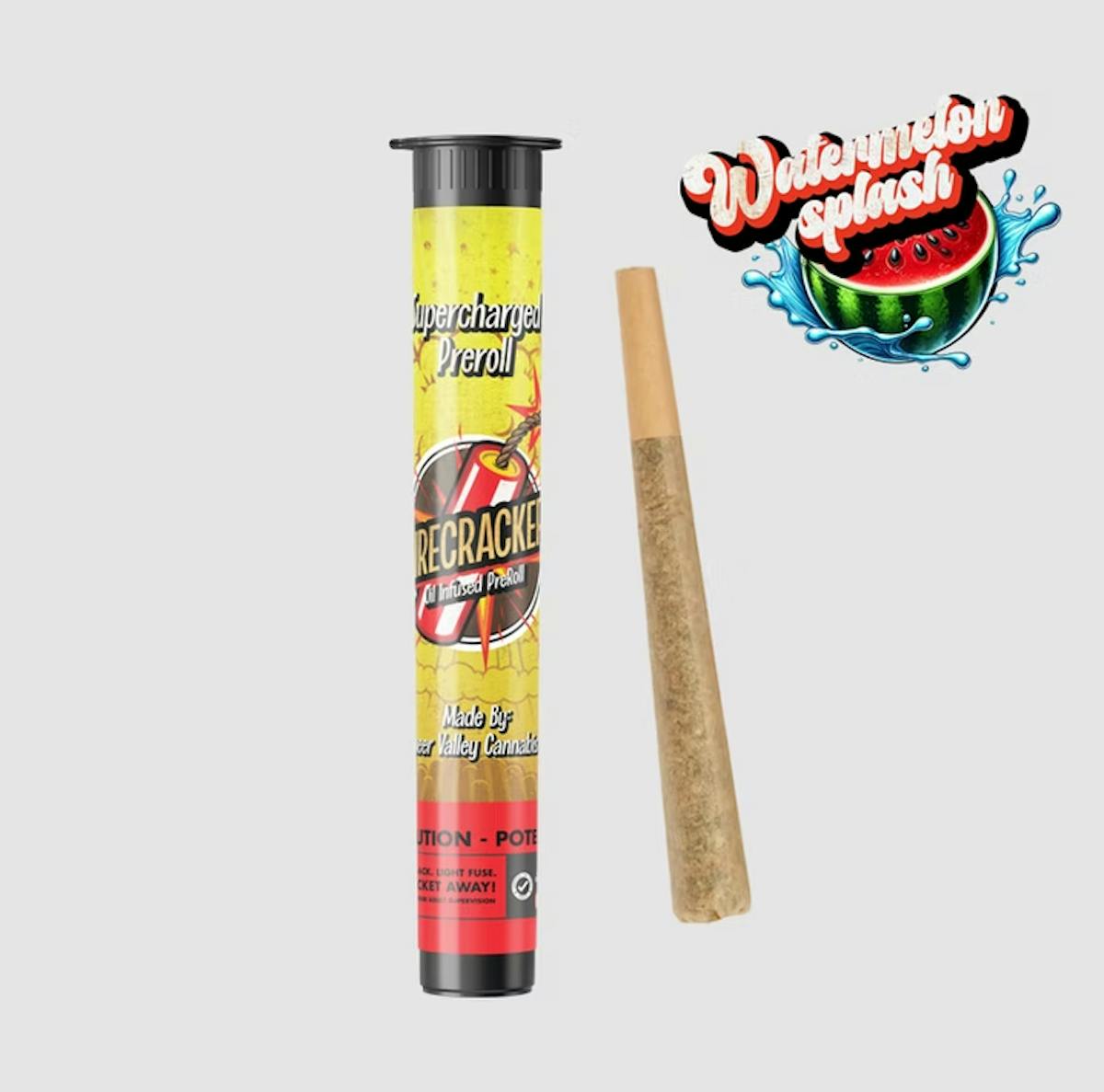 Image of Watermelon Splash Firecracker | 1g Infused Preroll