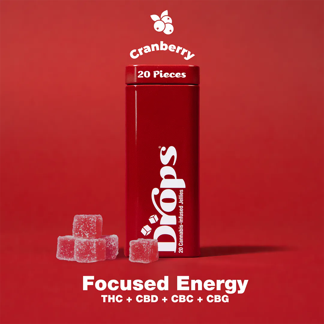 Cranberry 20-Piece [Focused Energy] (1:1:1:1) | Chalice (Tigard)