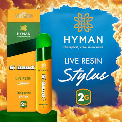 Hyman - 2g Live Resin Stylus Disposable - Sonando