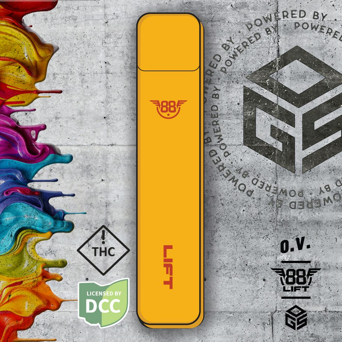 88 Lift - Disposable - O.V. 2.0 (H) 1g | Shangri-La Delphos