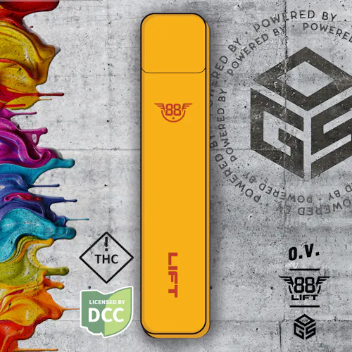 88 Lift | OV (Distillate) Disposable 1g-active