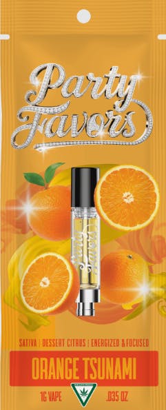 Product: Orange Tsunami | 510 Thread | Party Favors