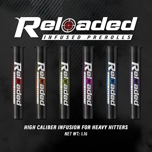 Reloaded | 1.1g Infused Preroll | Blue Breath - Exclusive Cannabis Michigan