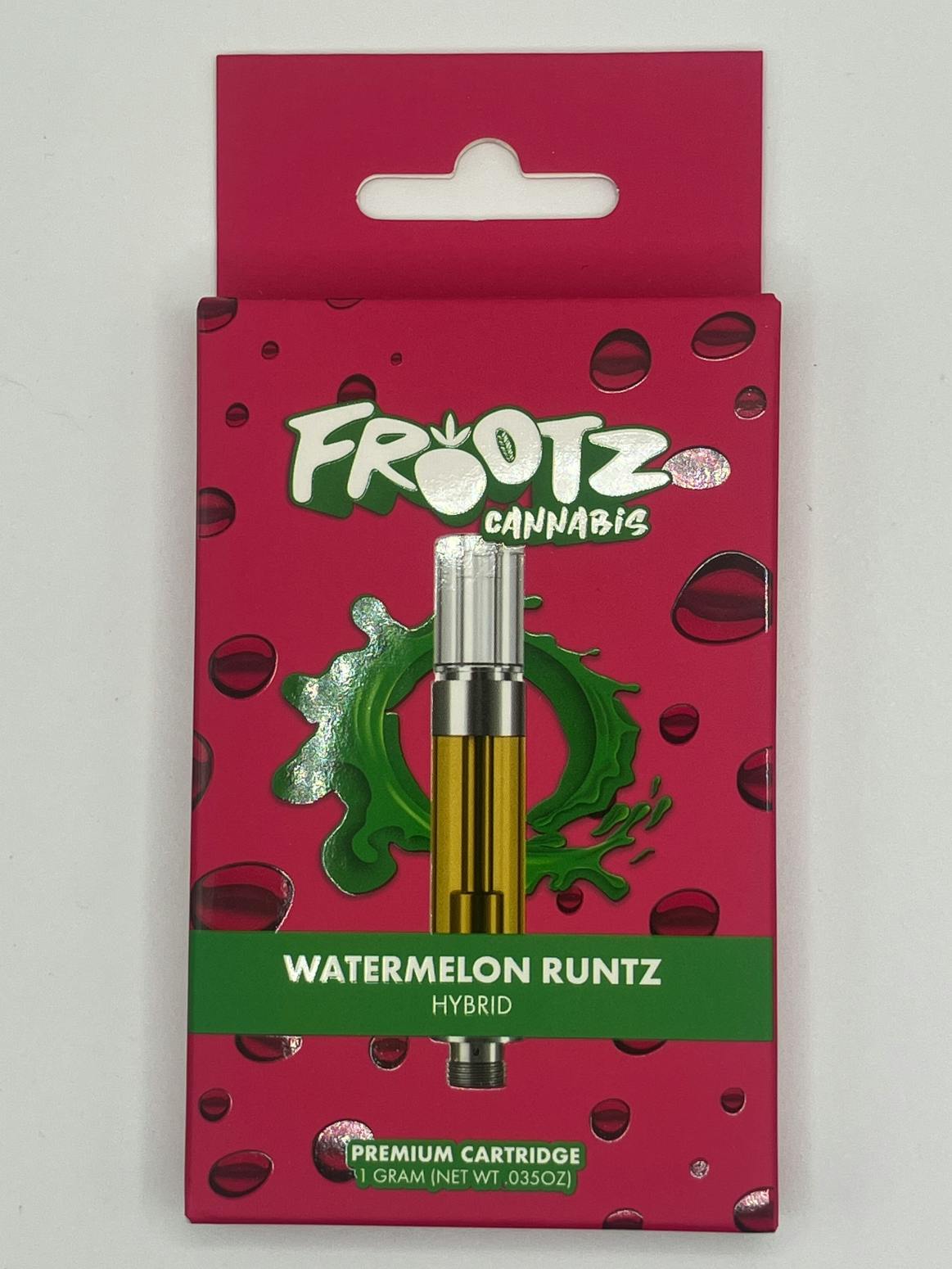 Product: Frootz | Vape Cart - 1g - Watermelon Runtz