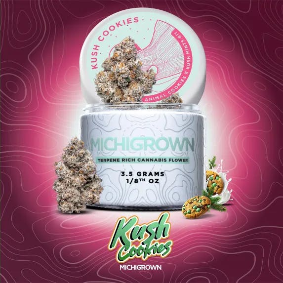 Michigrown - 3.5g Prepack Jar - Kush Cookies
