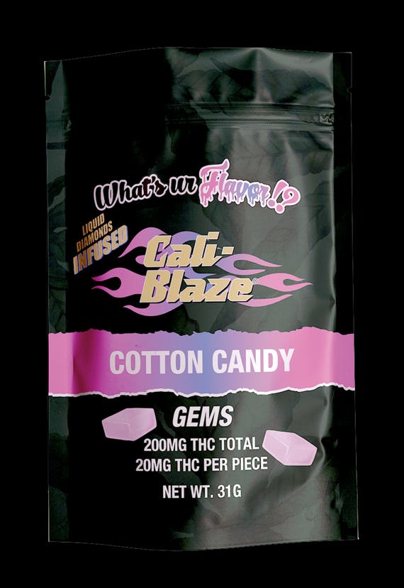 Cali-Blaze | Liquid Diamond Gummies - 200mg - Cotton Candy