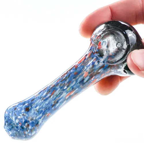 Handheld Glass Pipe 4.5′ – Assorted Colors-active
