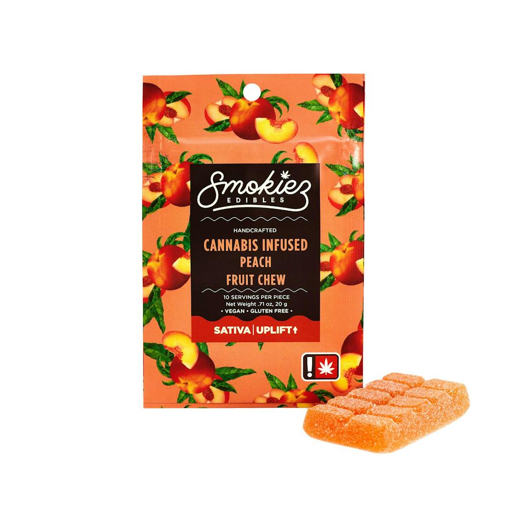 Product Smokiez | Peach | 100mg Sativa Single Gummy