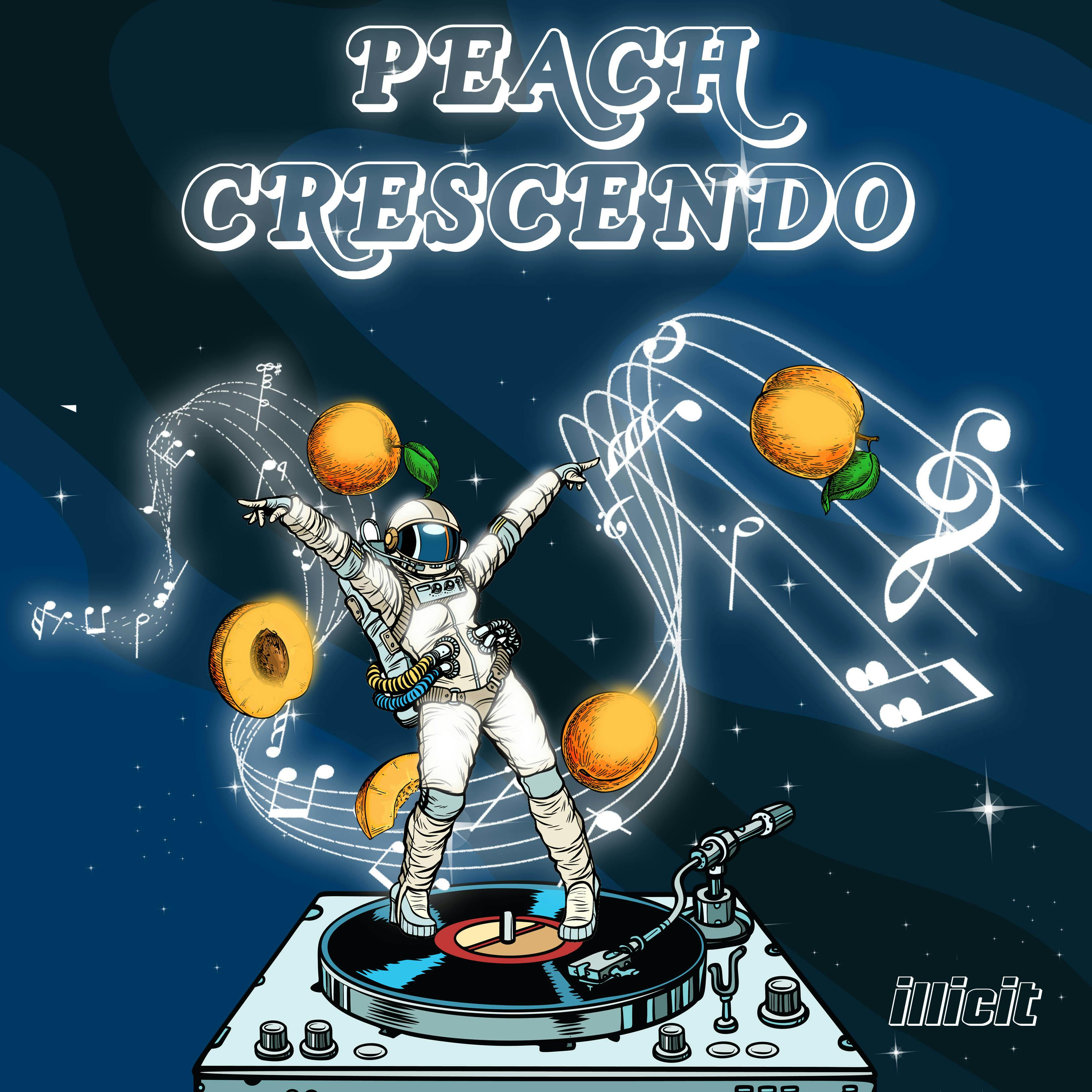 Photo of Peach Crescendo Flower 3.5g
