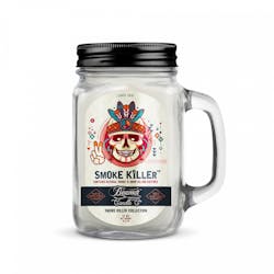 Beamer Candle Co | 12oz Glass Mason Jar Candle - Smoke Killer Candle