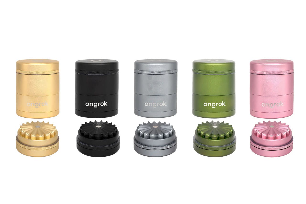 Photo of ONGROK | 5pc. Flower Petal Toothless Storage Grinder | Assorted Colors