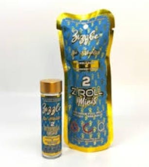 Zizzle Bubble Bath x Strawberry Cannoli Live Rosin Full Melt Pre Roll 2 Pack