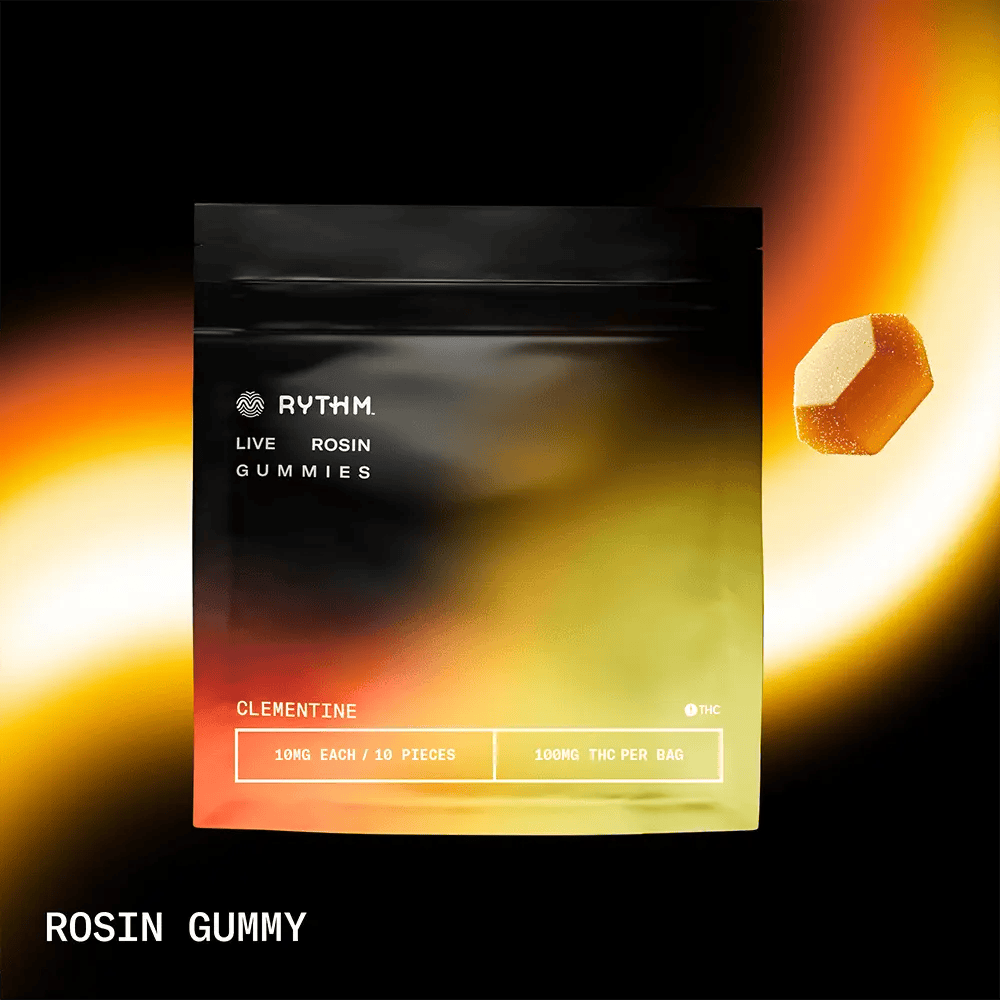 Rythm - 100mg Live Rosin Gummies - Clementine