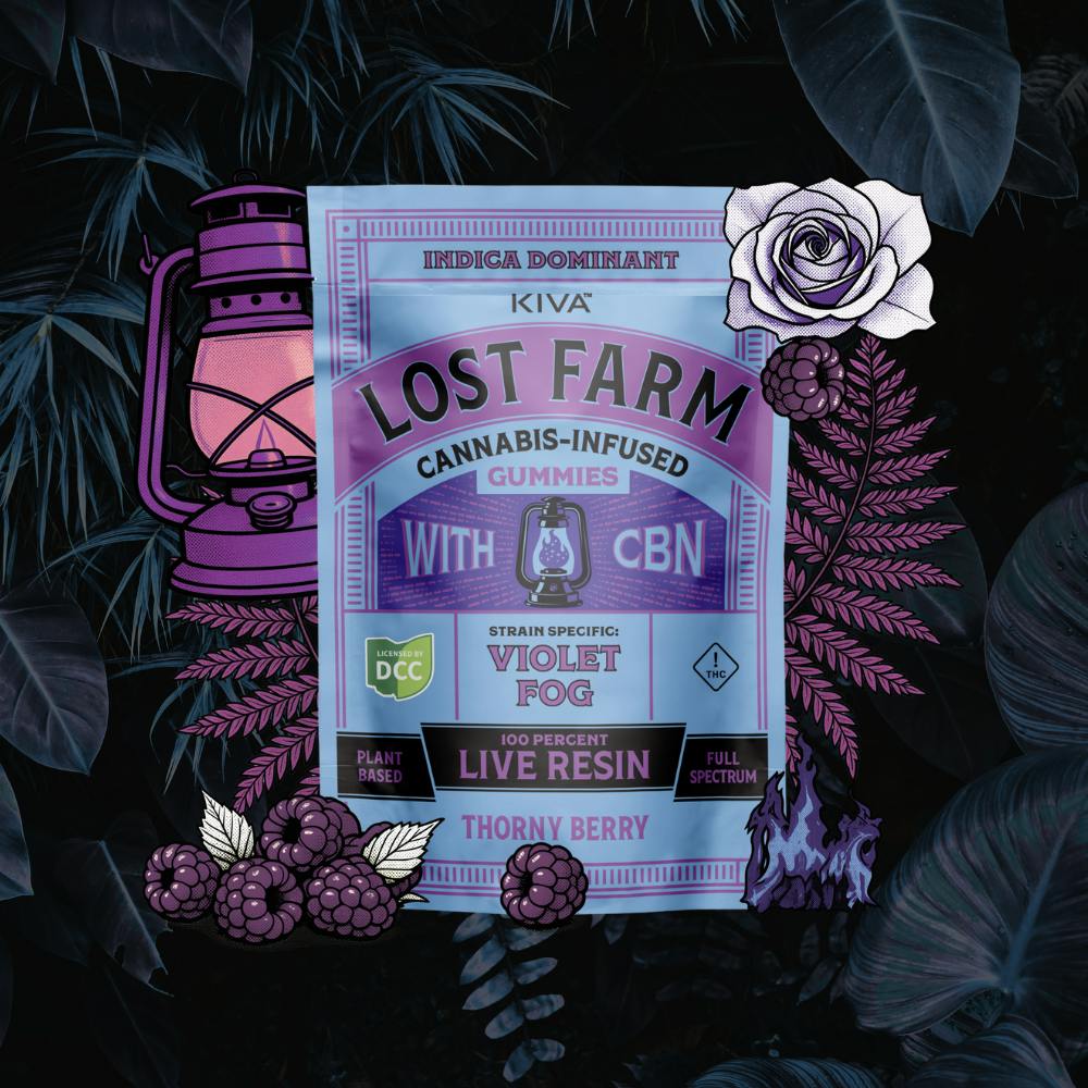 Thorny Berry x Violet Fog - Live Resin Gummies 10pk 120mg