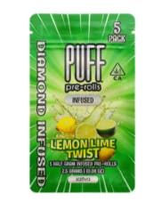 Lemon Lime Twist - Infused Sativa - 5 pack [2.5g]-1