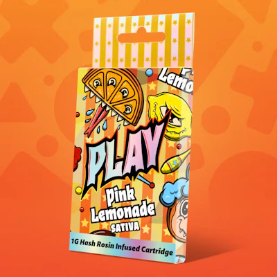 Play - 1g Cartridge - Pink Zyrup - CARTRIDGES by Play at King of Budz
