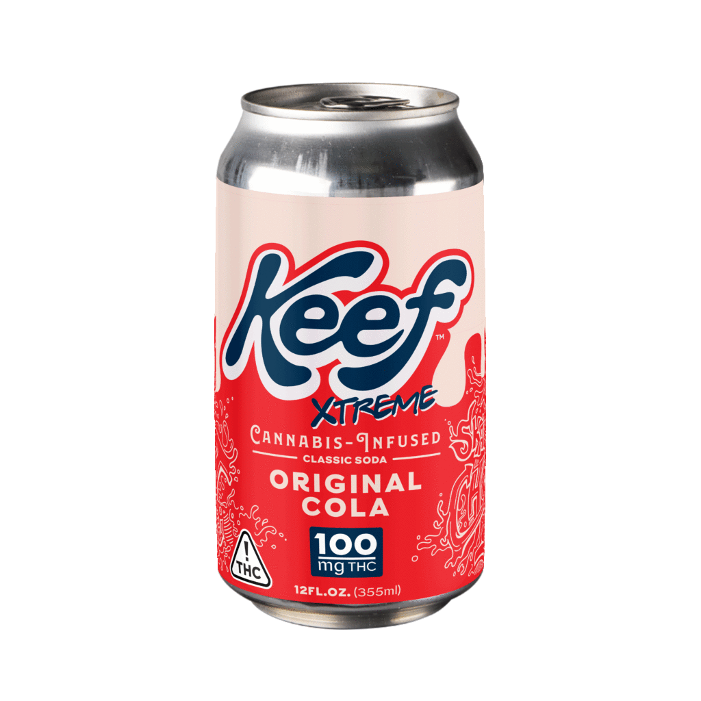 Product: Keef Xtreme | Infused Soda - 100mg (Single Can) - Cola