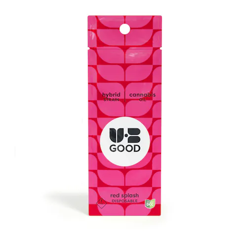 UB GOOD | Red Splash Balance (Distillate) Disposable | .5g | Hybrid-active