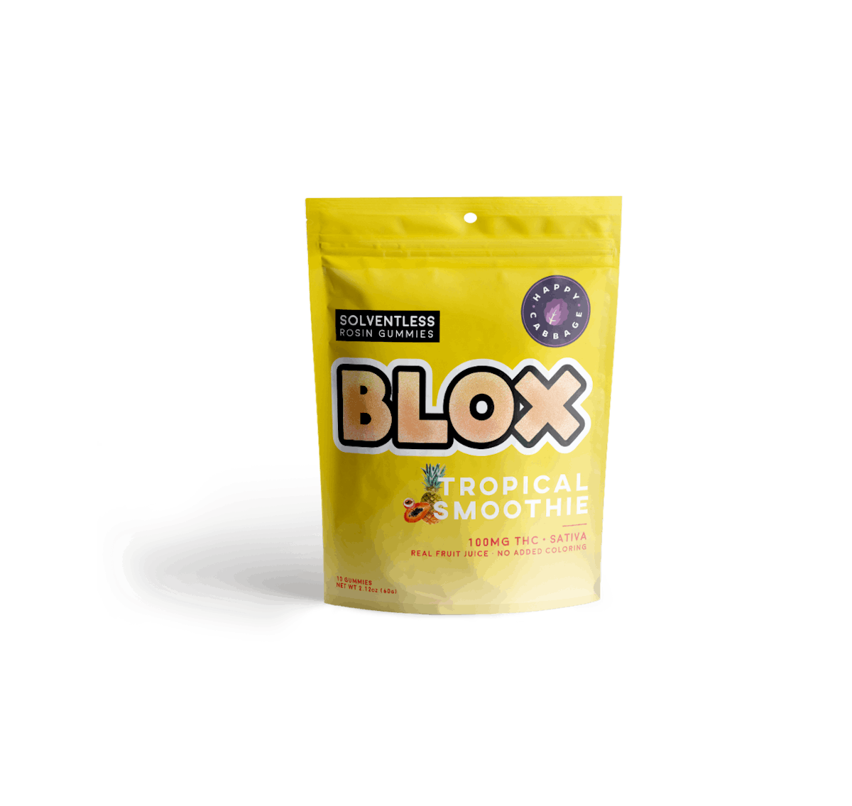 Photo of Blox | Tropical Smoothie Gummies | 100mg Rosin 10pk