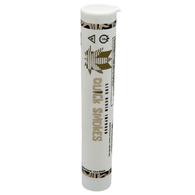 Quick Smokes Live Resin Infused Pre-roll | Pink Runtz x Candy Bezels #2